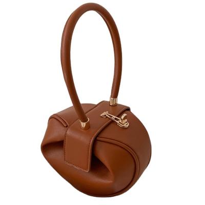 China PORTABLE Wholesale Mini Wrist Bag Ladies Brand PU Leather Designer Bags Women's Wonton Handbag for sale