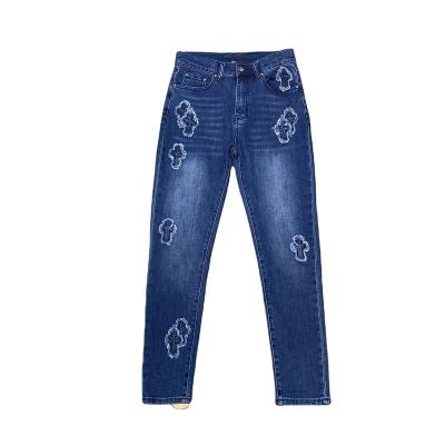 China IHJ7852 size breathable men's tops fashion man branded bulk denim factory purchase denim jeans pants for sale