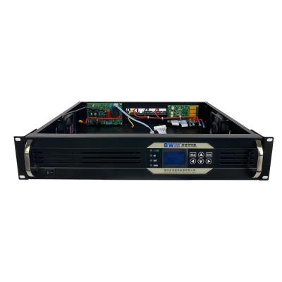 China 2RU RACK MOUNT inverter 48vdc to ac115v 1000w telecom sine wave power inverter 488*430*88mm for sale