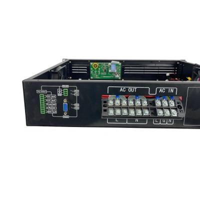 China Fast Load Support Pure Sine Wave Output 110Vdc 110Vac 4KVA Inverter Telecom Rackmount Power Supply for sale