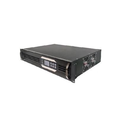 China Pure Sine Wave Output 5kva Inverter 24v 220v 482*430*88mm Inverter 6kw 5kw Telecom Power Supply Rackmount for sale