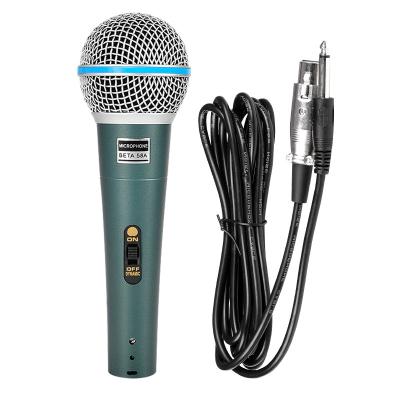 China Handheld Microphone Beta 5 8 Vocal Dynamic Instrument Microphone for sale