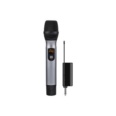 China Small Tiny Handheld Wireless Microphone 801 Mini Smallest Portable Wireless Microphone, UHF Receiver Microphone for sale