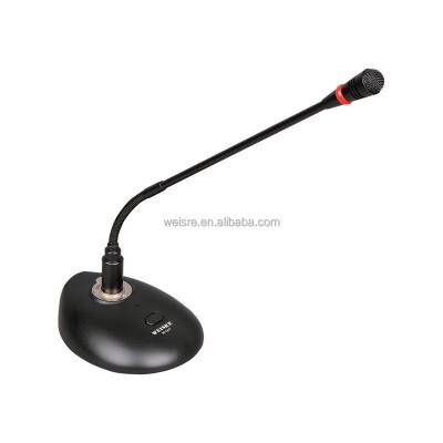 China High quality style and cable microphone M-580 gooseneck microphone conference gooseneck microphone for sale