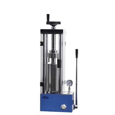 China 20T Manual Laboratory Press Machine CIP Cold Isostatic Press RSE- JY-20J for sale