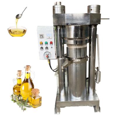 China Hydraulic Cold Press Almond Olive Oil Extraction Machine Used for Commercial Oil Expeller for sale