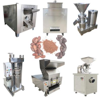 China Processing Cocoa Bean for Snack Food Cocoa Butter Process Machine Cacao Bean Production for sale