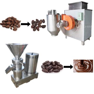 China 60 KG Cocoa Bean Processing Machine for Cocoa Powder and Cocoa Butter Production Line for sale