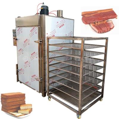 China Food Shop Sausage Smoking Oven Steam/Electric Heating for Pork Meat Duck and Sausage for sale