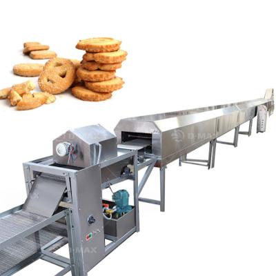 China 3000 KG Hard Biscuit Produktionslinie mit vollautomatischer Salzbiscuit-Machmaschine zu verkaufen