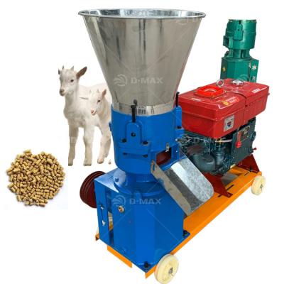 Cina 220v/380v Voltage Mini Animal Feed Pellet Machine per la produzione di pollame e suini in vendita