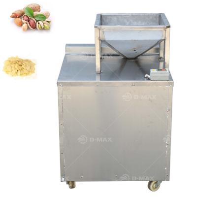 China Stainless Steel Commercial Dry Nuts Almond Slice Cutting Machine for Nuts Processing for sale