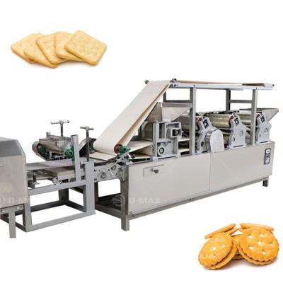 China Mini Sandwich Biscuit Production Line with High Productivity Biscuit Moulding Machine for sale