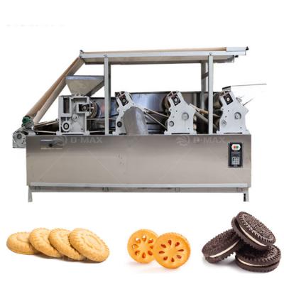 China Producción industrial automática máquina giratoria de biscoitos para biscoitos alta productividad en venta