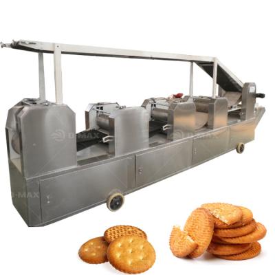 China 50-80kg/h Capacity Soft Biscuit Making Machine with Advanced Mold Forming System for sale