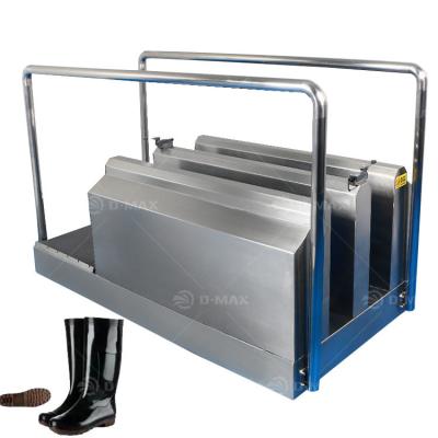 China 150KG Automatic Compact Footwear Cleaning And Sanitizing Machine For Boot Sanitizing for sale