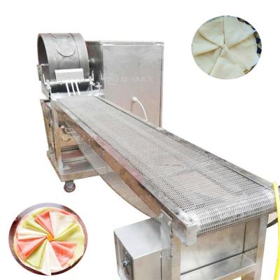 China Spring Roll Pastry Flour Sheet Making Machine voor Chinese restaurantapparatuur Te koop