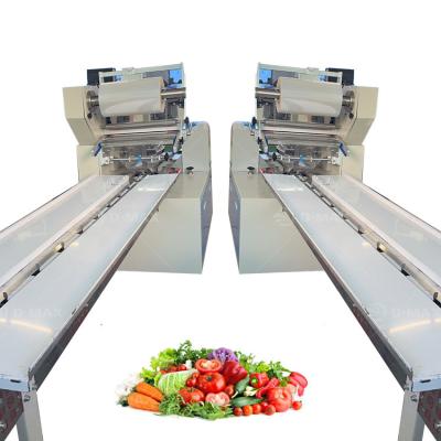 China 3800x670x1450mm Horizontal Popsicle Pillow Packaging Grain Bar Flow Wrapping Machine for sale