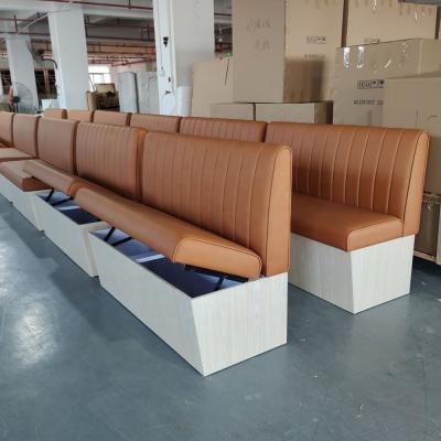 China Traditional Coffee Shop And Restaurant Furniture Storage Booth Sofa Seating Furniture for sale