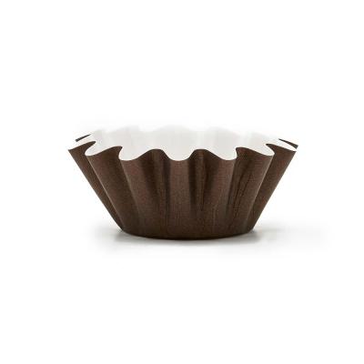 China Disposable Brioche Floret Cup Laminated Baking Cup for sale