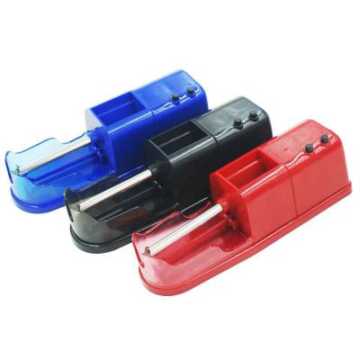 China Hot Selling Popular Metal+ABS Metal Roling Cigarette Rolling Machine Portable Automatic Blunt Roller Tobacco Marker Smoking Accessories for sale