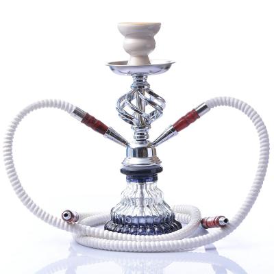 China Factory Direct Smooking Shisha Glass Hookah Shisha Arab Hookah Finished Product Set for sale