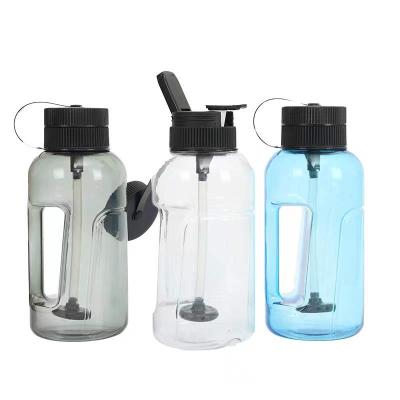 China 1000ML Water Bottle Wholesale Acrylic Transparent Hookah Shisha 2021 Smooking Shisha Hookah Portable Hookah Set for sale