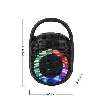 China Wholesale LED colorful light caixa de som Music Mode Mini Sound Mobil Led Wireless Bluetooth Speaker With Fm Radio for sale