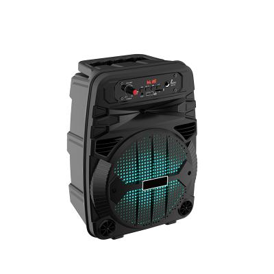 China 6.5 Inch Party Karaoke Active DJ System PA Big Blue Tooth Dual Bass Wireless Speaker for sale