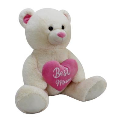 China Plush Toy With A Teddy Bear Heart Stuffed Lovely Stuffed Customized Design Wholesale Valentine's Day Gift for sale