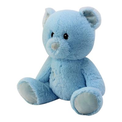 China Light Blue Teddy Bear Light Blue Teddy Bear Plush Stuffed Soft Toys Hot Sales Plush Doll Kids Gift for sale