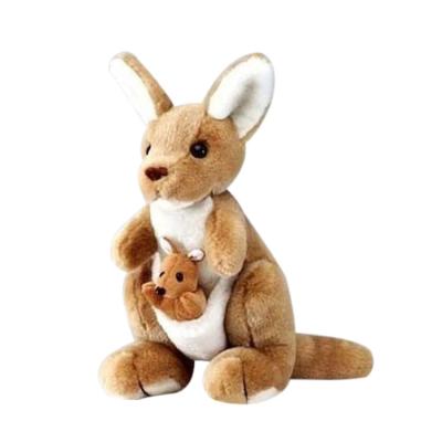 China New Custom Cute Plush Desgin Kawaii Kangaroo Plush Toy Soft Stuffed Funny Gift For Kids for sale