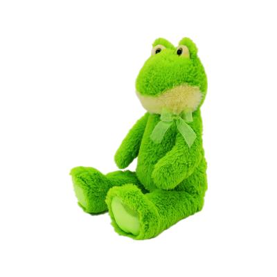 China New Design High Quality Plush Custom Stuffed Lovely Green Animal Very Soft Children Present Stuffed Animals Frog for sale