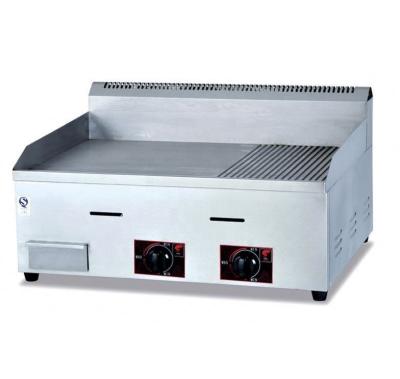 China Restarants Commerical Stainless Steel Kitchen Equipment Gas Griddle For Sale for sale