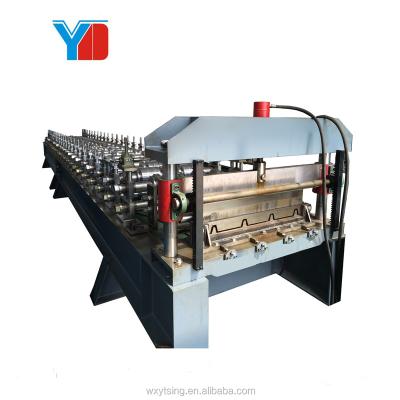 China Building Material Shops Hot Sale Wall And Roof Panel Pinch Plate Galvanized PPGI Roll Forming Machine for sale