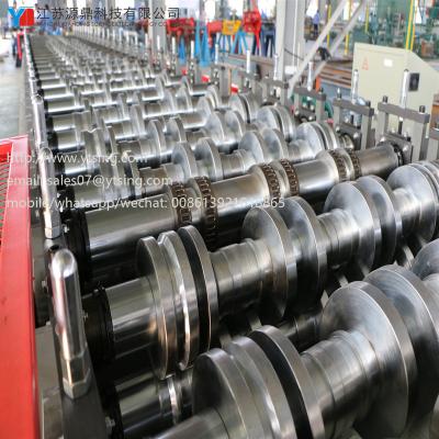 China Building Material Shops Colored Metal Deck Roll Forming Machine Sheet Roll Forming Machinery for sale