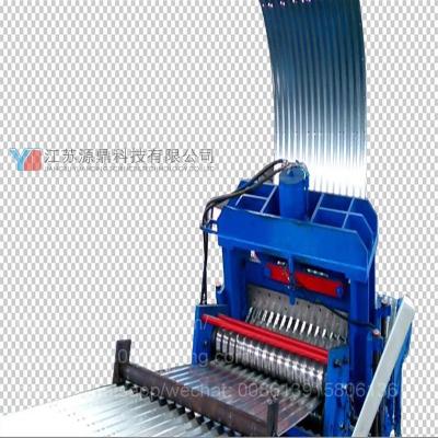 China Building Material Stores Galvanized Steel Metal Silo Grain Storage Stifferner Leg Column Support Roll Forming Machine for sale