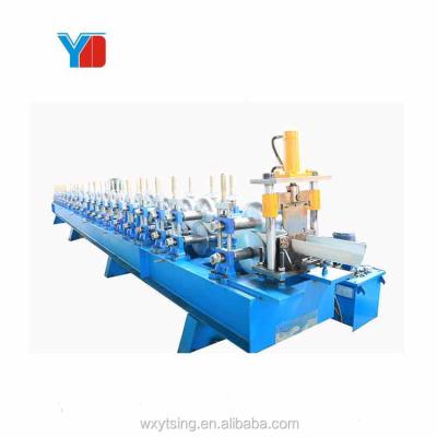 China Building Material Shops New Technology Galvanized Steel Gutter Roll Forming Machine for sale