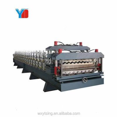 China Building Material Shops YTSING-YD-0955 Sheeting Aluminum Metal Sheet Cold Rolling Double Layer Machine for sale