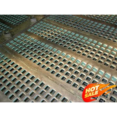 China Chemicals Process screener Perforated Metal Vibrating Screen punching Mesh for Mining Screening for sale