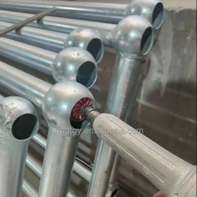 China Modern Hot Sale Frameless Porch Handrail Railing Post Aluminum Profile For Glass for sale