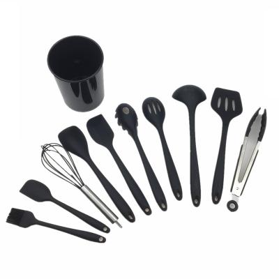 China 11 Pcs Viable Durable Silicone Spatula Sweep Bread Staple Baking Tool Kitchenware Set Kitchen Utensil for sale