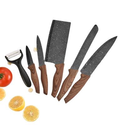 China Viable Fashion Chef Kitchen Knife Set High Value Meat Cutting Knife With PP Handle for sale