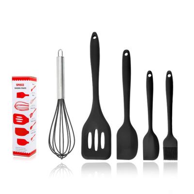 China 5 Pcs Sustainable Multifunctional Silicone Easy To Wash Kitchen Cooking Tools For Household for sale