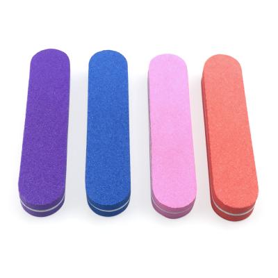 China EMERY Factory Direct Mini Sponge Rubbing Buffing Type Double Sided High St Elastic Folder Sponge Strip Nail Repair Polishing for sale