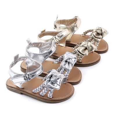 China Summer Breathable Fashion Beauty Babies Shoes Factory Rubber Unique Sandals For Girl for sale