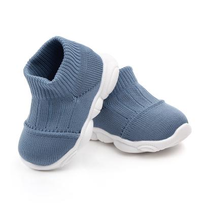 China Baby Boy Girls Indoor Infants Non-slip Slipper Breathable Elastic Socks Shoes Protect Toes Walking Shoes for sale