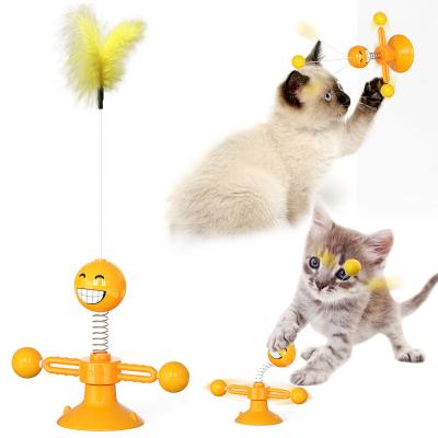 China Sustainable Agility Trick Cat Stick Christmas Interactive Cat Training Toy for sale