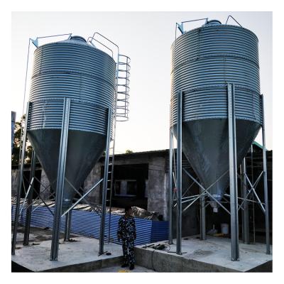 China Chicken feed silo China manufacture wholesale good quality small farm feed stainless steel poultry feed silo for sale