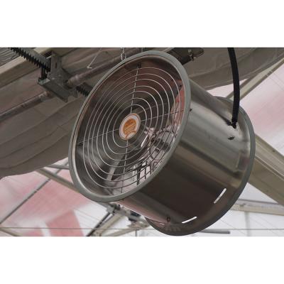 China Industrial Truss High Efficiency Axial Fan For Discharge High Temperature Low Noise Industrial Exhaust Fan for sale